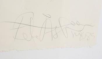 PETER ÅSTRÖM, collage, signerad -85.