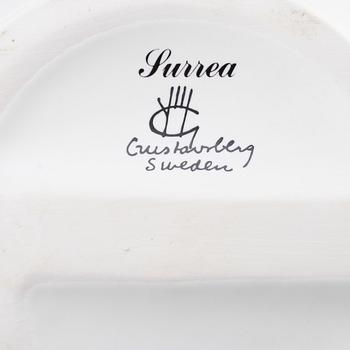 VAS OCH SKÅL, cararra, "Surrea", Wilhelm Kåge, Gustavsberg.