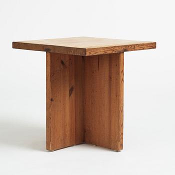 Axel Einar Hjorth, a stained pine table "Lovö", Nordiska Kompaniet Sweden 1930's.