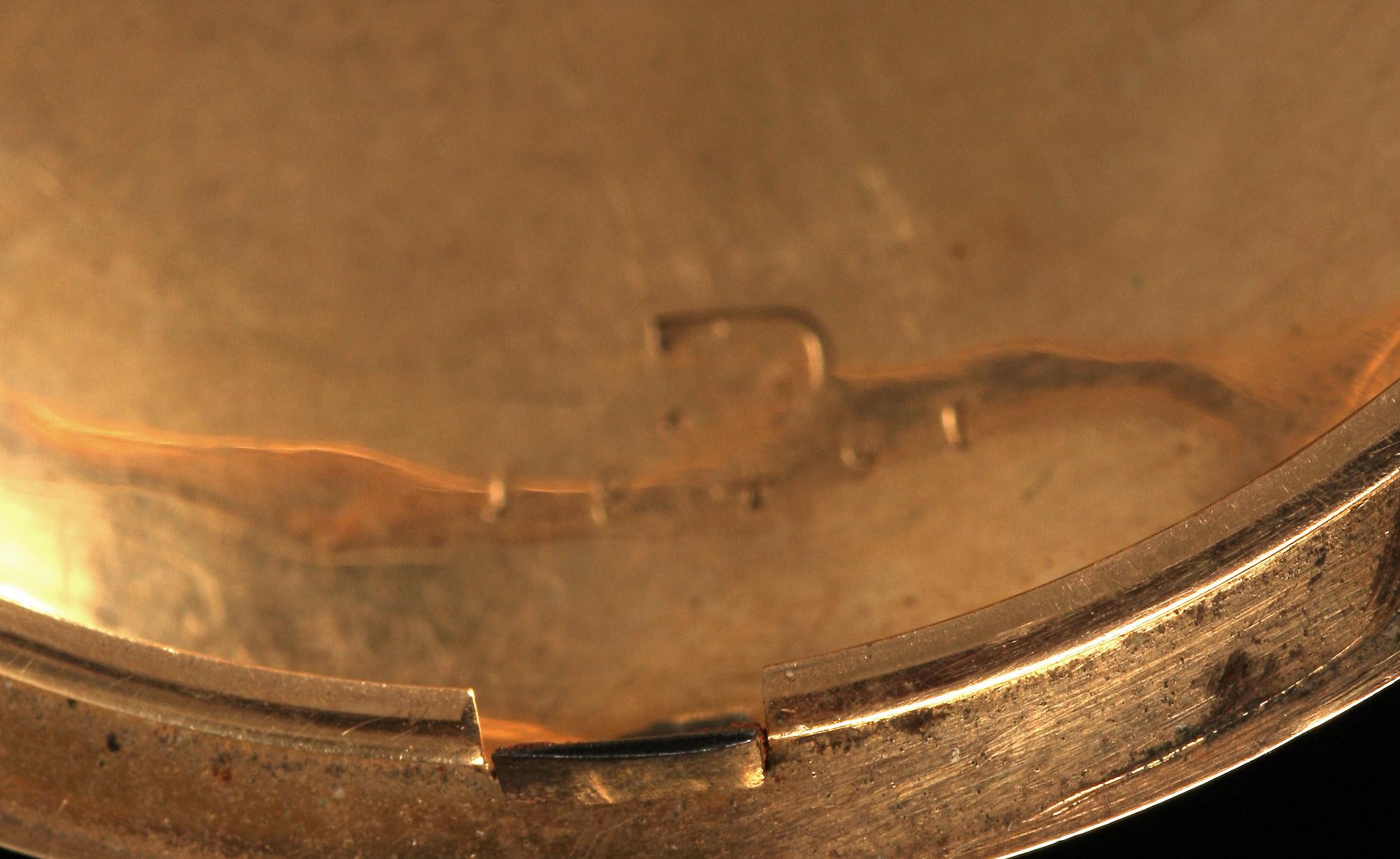 HERRFICKUR, 18K guld, Eardley Norton England, ca 1790.