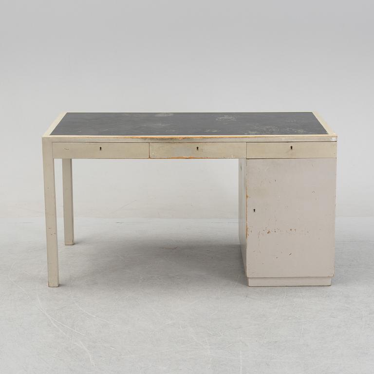 Ture Ryberg, a laminate top desk, 1930's.
