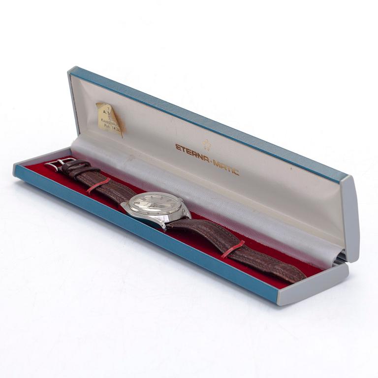 Eterna-Matic, Kontiki 20, rannekello, 37 mm.