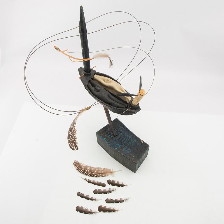 Bertil Vallien, sculpture, not signed 1960s.