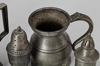 PARTI TENN, 7 delar, Europa, 1800-tal.