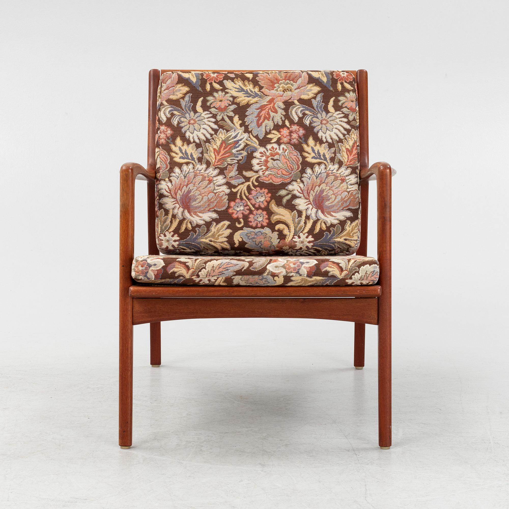 Karl Erik Ekselius, karmstol, JOC Möbler, Vetlanda, 1960-tal.