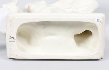 SKULPTUR, keramik, "Diana", Gefle, Arthur Percy.