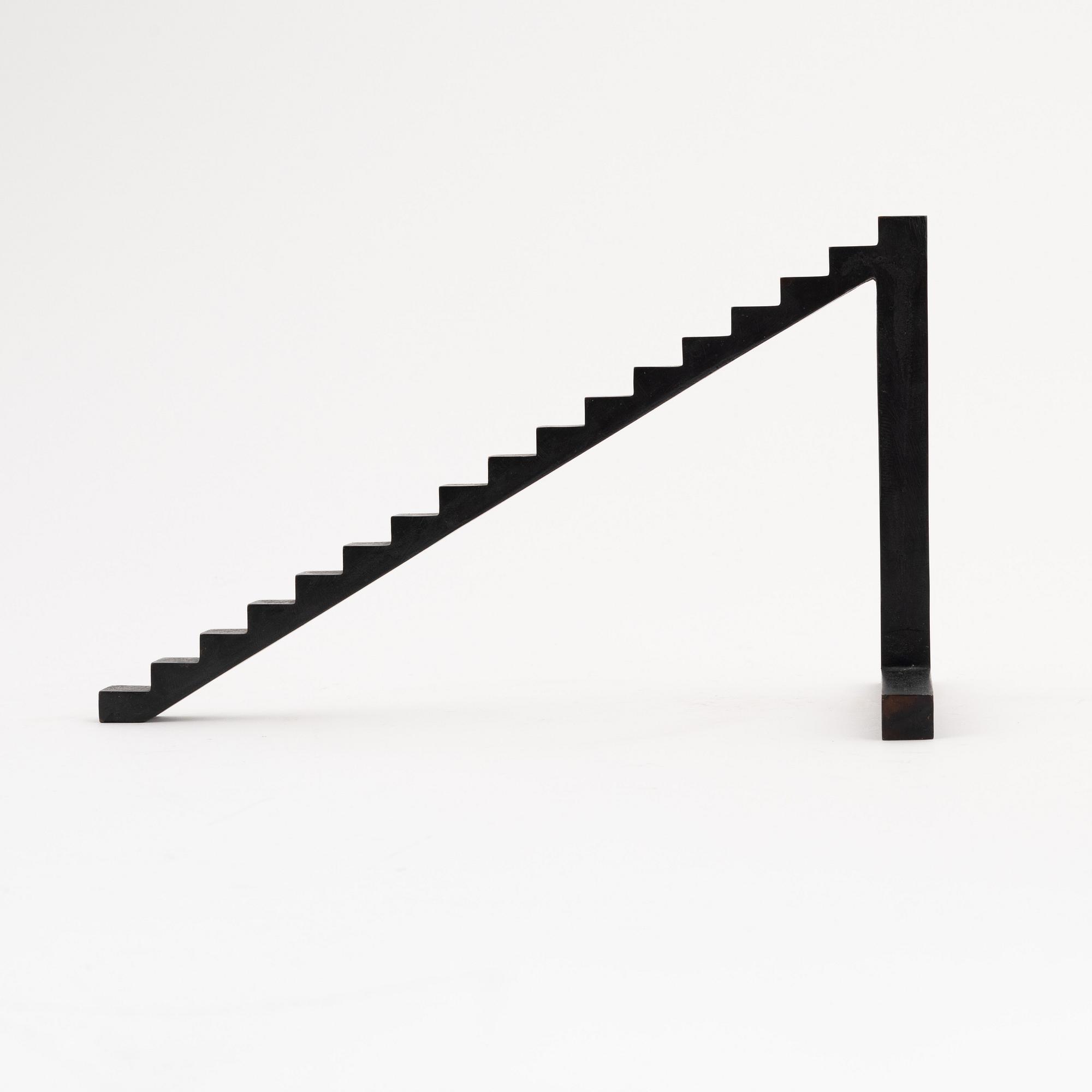 Sivert Lindblom, skulptur, brons, signerad och daterad -80.