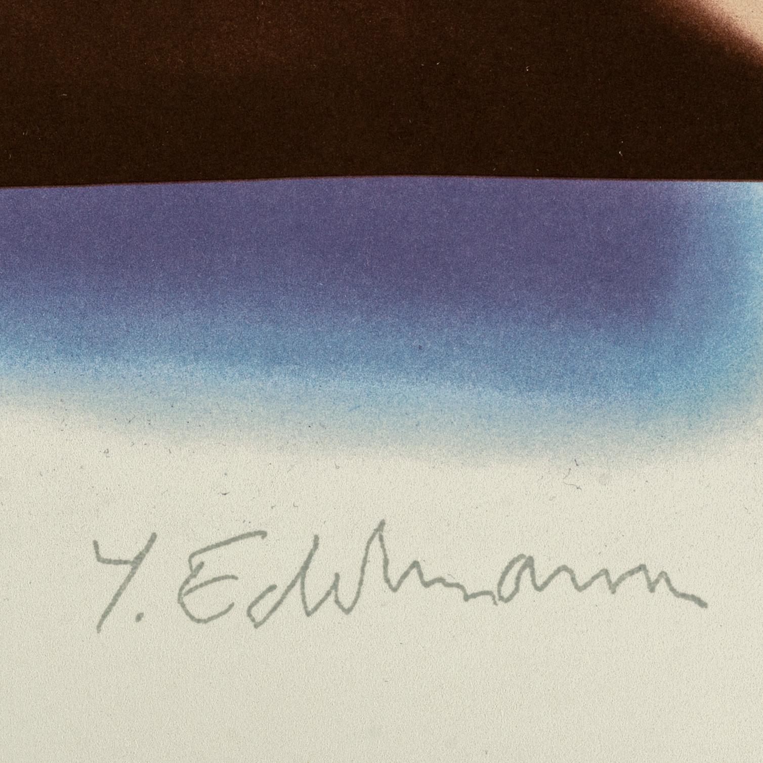 YRJÖ EDELMANN, lithograph in colours, stamped signature.