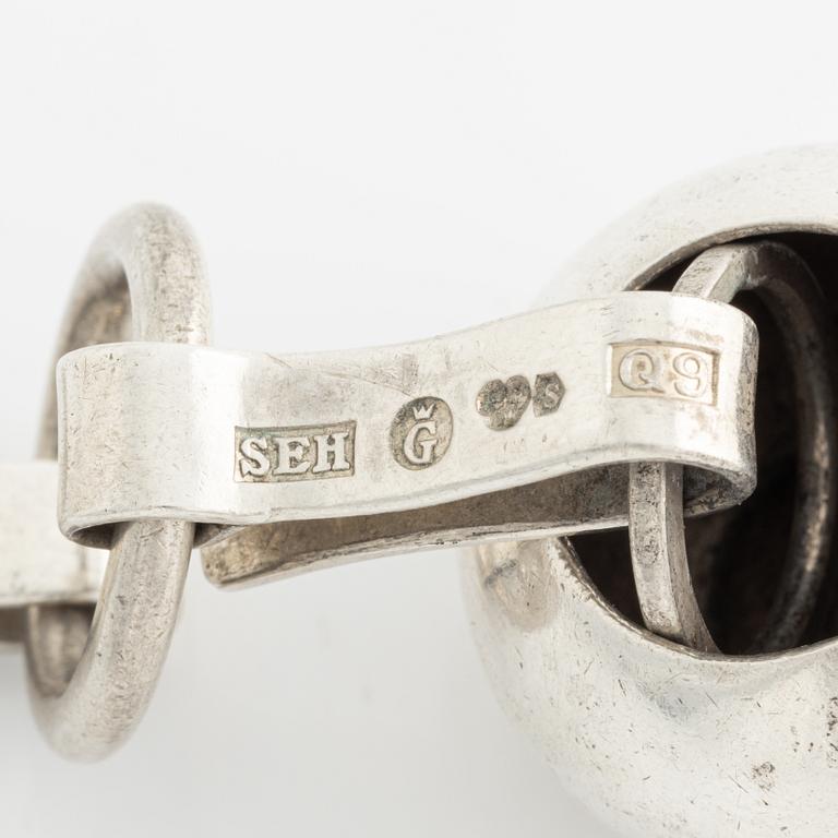Sven-Erik Högberg armband silver samt ring silver KIJ.