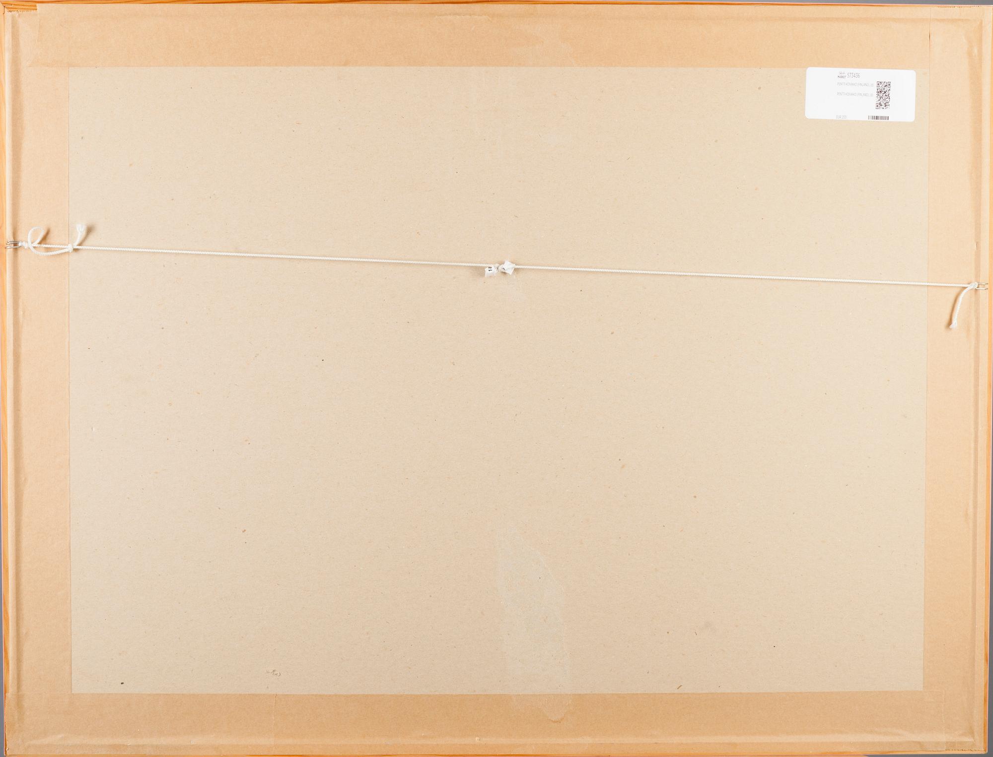 PENTTI KOIVIKKO, serigrafi, signerad och daterad -90, konstnärens avdrag.