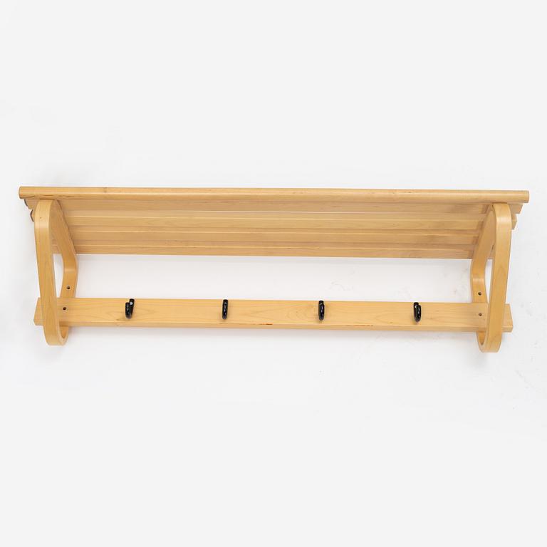 Alvar Aalto, hat shelf, model 109, Artek, Finland.