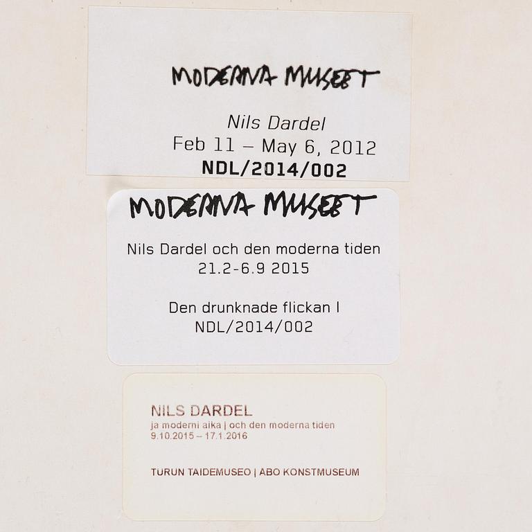 Nils von Dardel, ”Den drunknade flickan I".