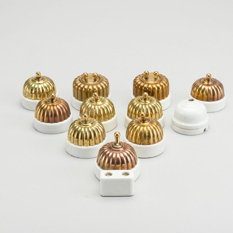 LAURITZ KNUDSEN, STRÖMBRYTARE, 7+2+1+1, 1900-talets första årtionden.