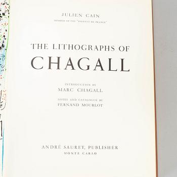 BOK, "The Litographs of Chagall", André Sauret, Monte Carlo, 1960.