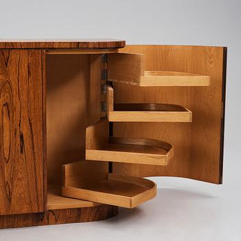 Greta Magnusson Grossman, a zebrano veneered sideboard, Firma Studio, Stockholm ca 1935.