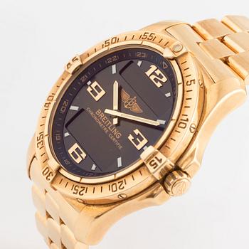 Breitling, Aerospace, "Limited Golden Edition", ca 2007.