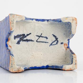 Kerstin Danielsson, skulptur, egen verkstad, Örby, 1900-talets senare del.