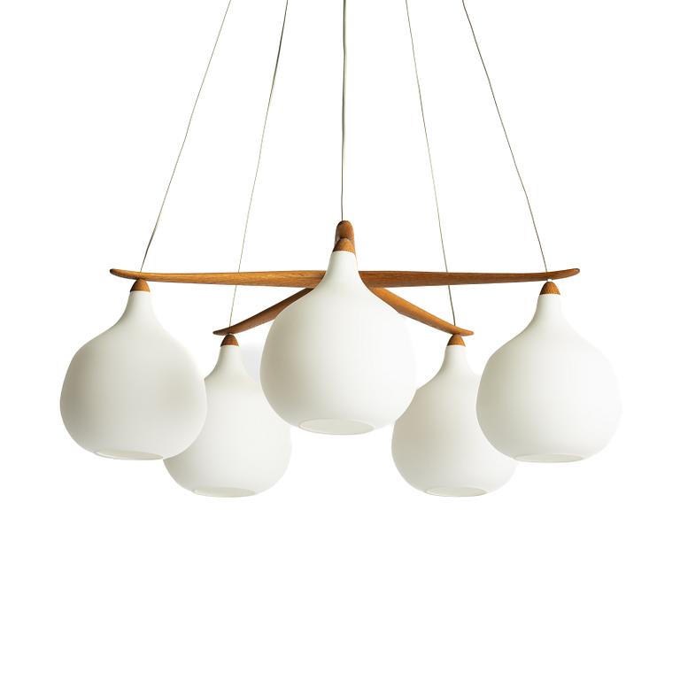 Uno & Östen Kristiansson, ceiling lamp, Luxus, Vittsjö.