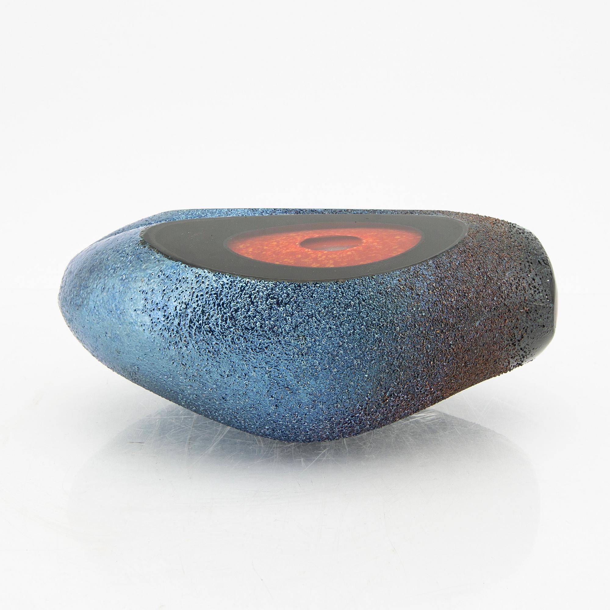 Monica Backström, a signed glass sculpture.
