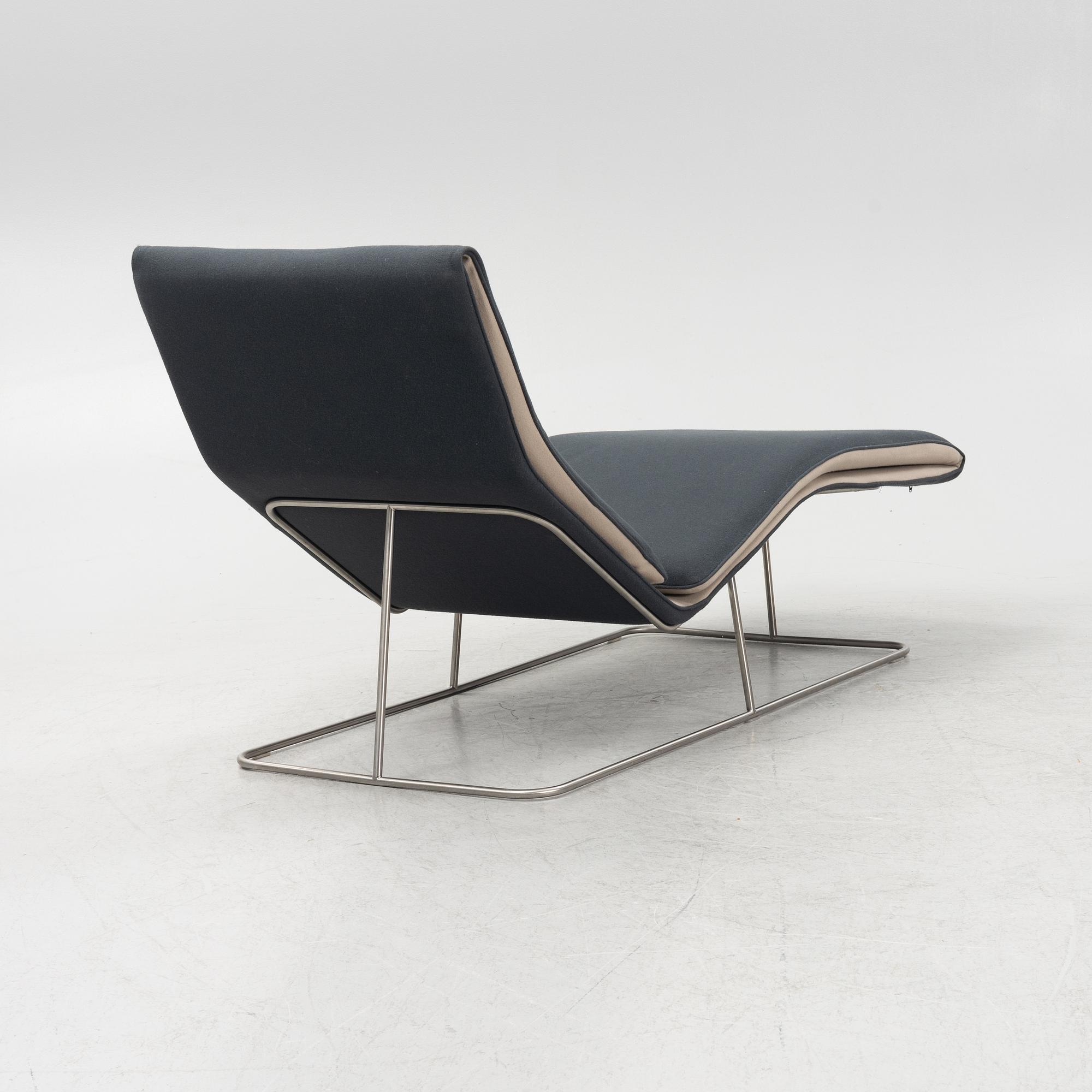 Claesson Koivisto Rune, a 'Leaf' recliner, prototype, Living Divani, Italy.