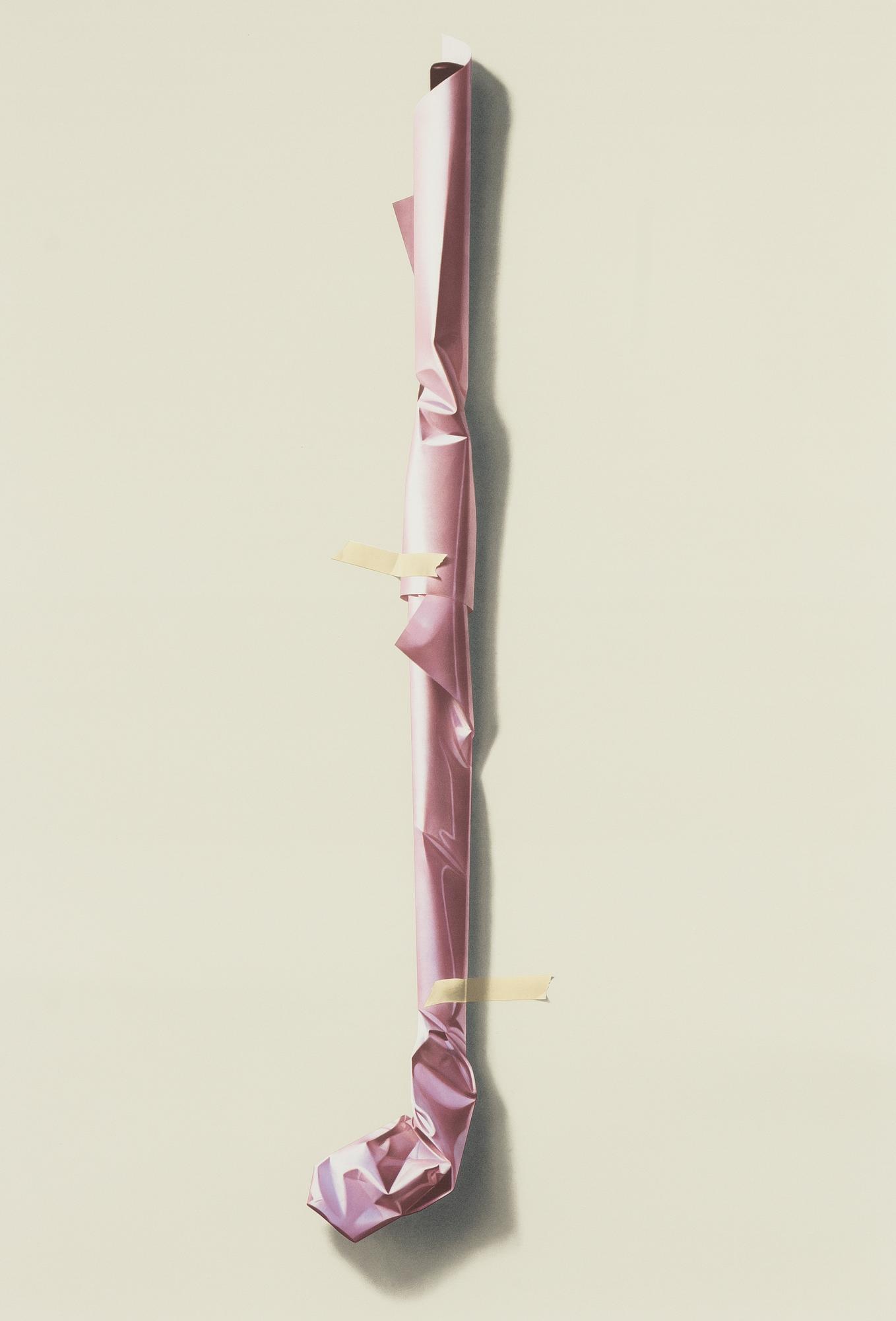 Yrjö Edelmann, "Golf club wrapped in pink".