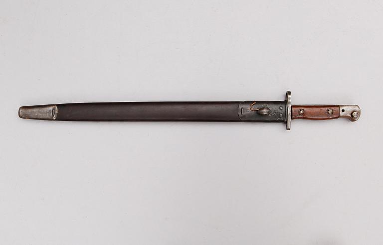BAJONETT, m/1907, Sanderson, England.