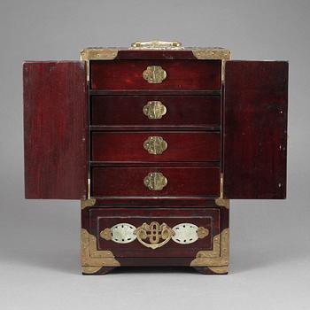 MINIATYRSKÅP, Kina, 1900-talets mitt.