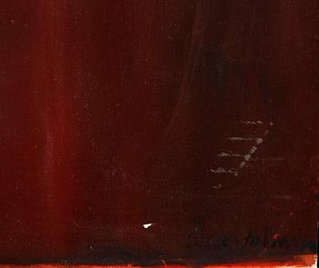 GUY JOHNSON, oil on panel, signed, painted 1974.