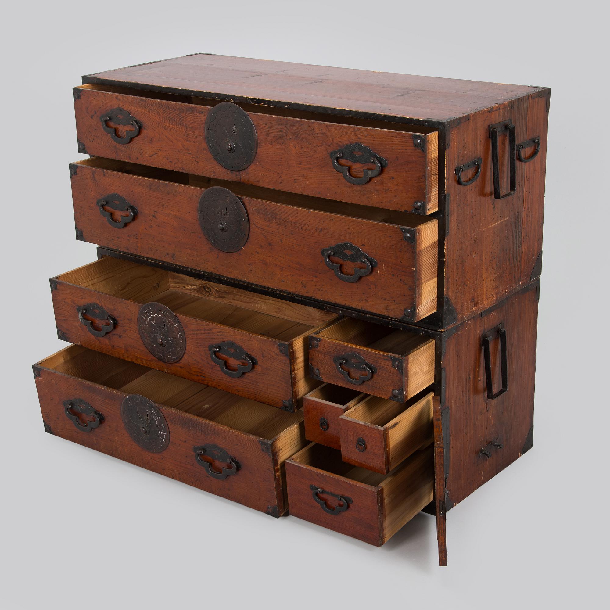 A Corean chest of drawers, mid-20th century.