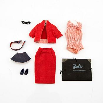 Barbie clothes 6 sets, vintage including "Sweet Dreams" Mattel 1959-62. "Resort Set" Mattel 1959-62.