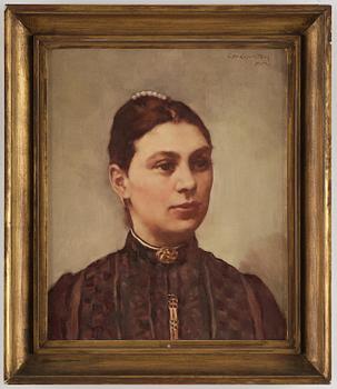 Lotte Laserstein, Portrait of a woman.