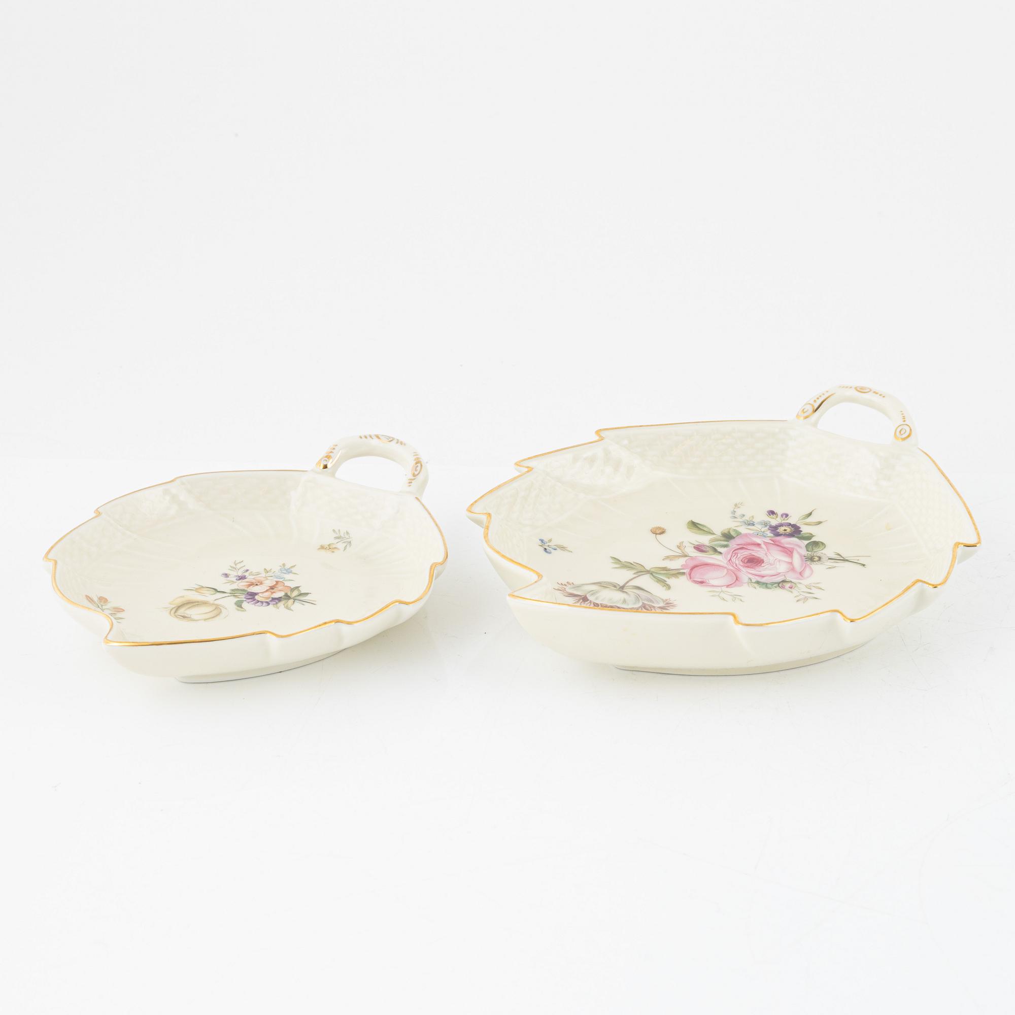 A 49-piece porcelain dinner service, "Frijsenborg", Royal Copenhagen, Denmark.