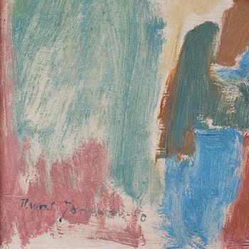 RUNE JANSSON, oil on panel, signed and dated 50.