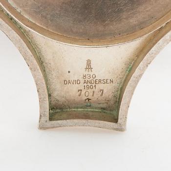 Candy bowl David Andersen Oslo 1901 silver.