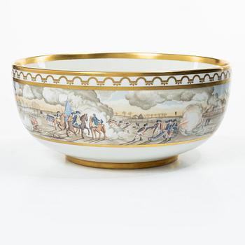 Royal Copenhagen, fire bowl, porcelain, 1975.