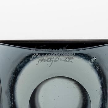 Kaj Franck, flaska, KF254, signerad K. Franck Nuutajärvi -62.