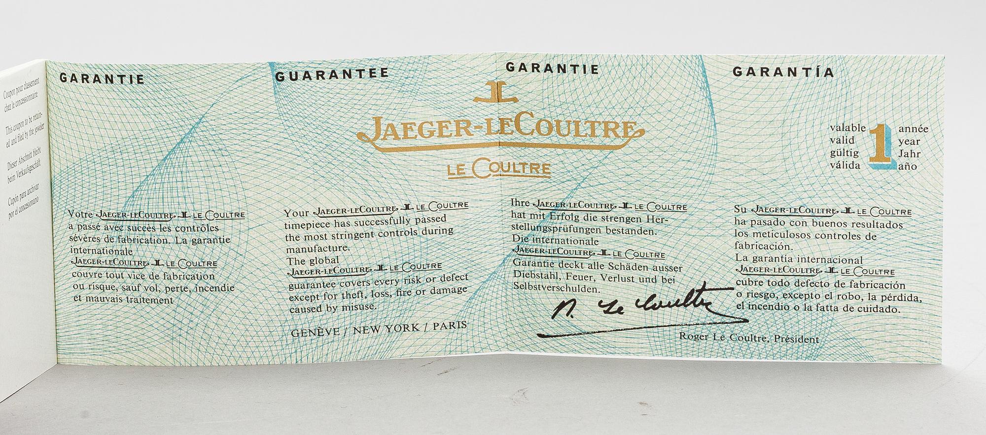 Jaeger LeCoultre, Atmos, pöytäkello, 1960/70-luku.