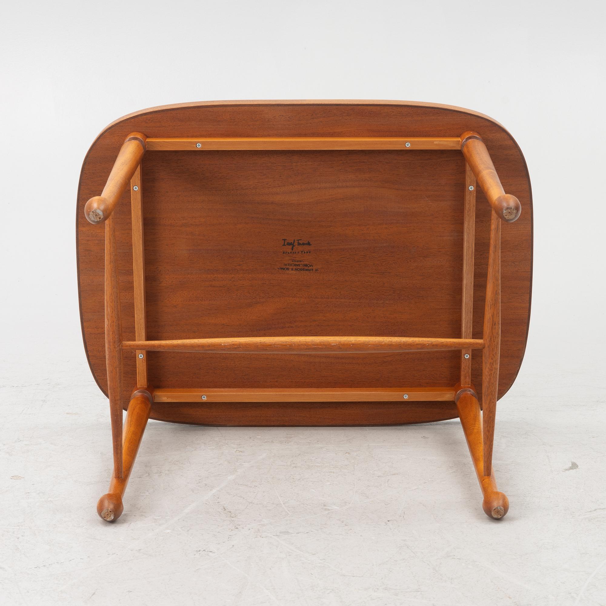 Josef Frank, a model 974 coffee table, Svenskt Tenn, after 1985.