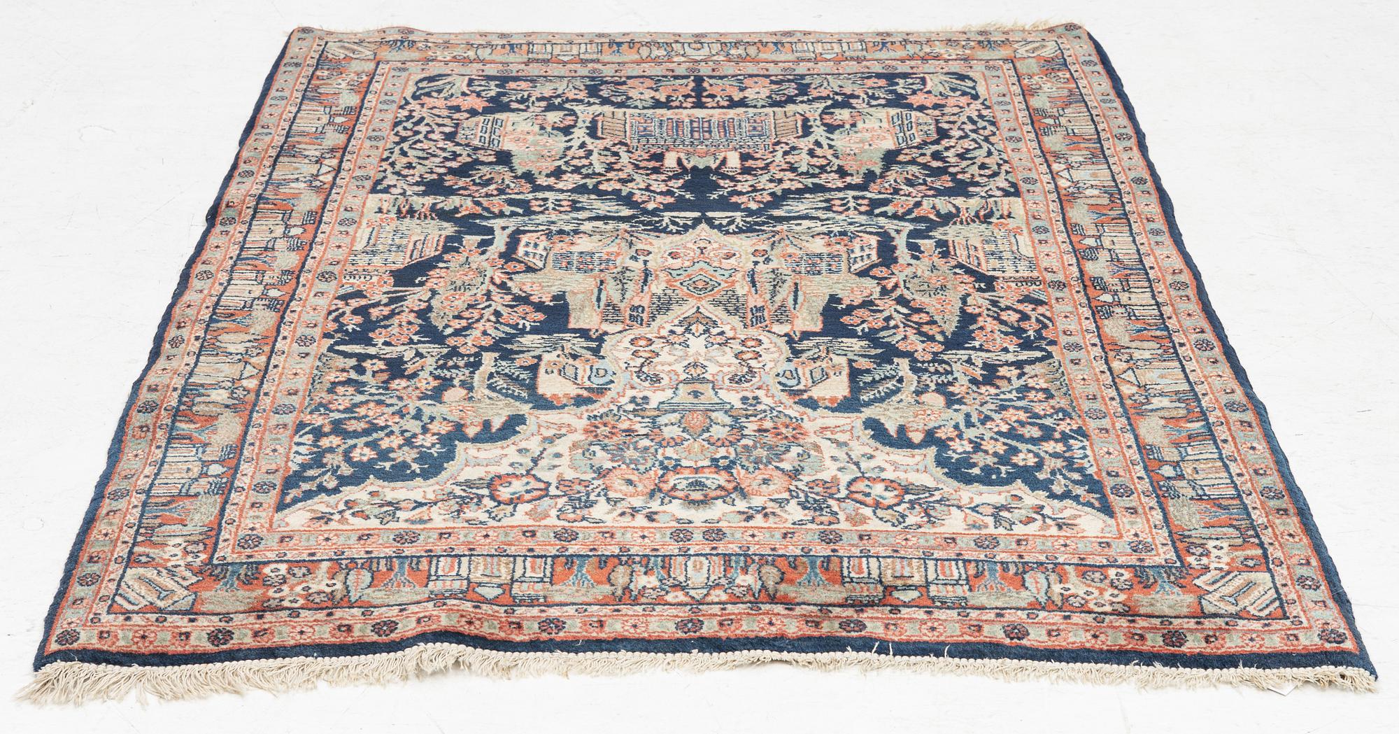 Matta, figural, 150x105 cm.