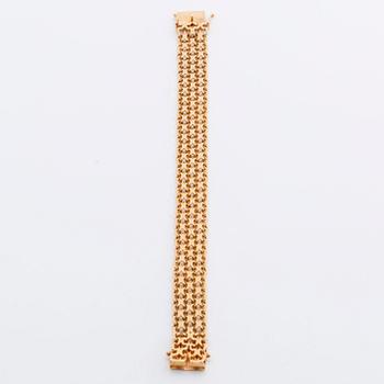 BRACELET 18K, 19,8 g, Bröderna Hedéns Guldsmeds AB, Stockholm 1966.