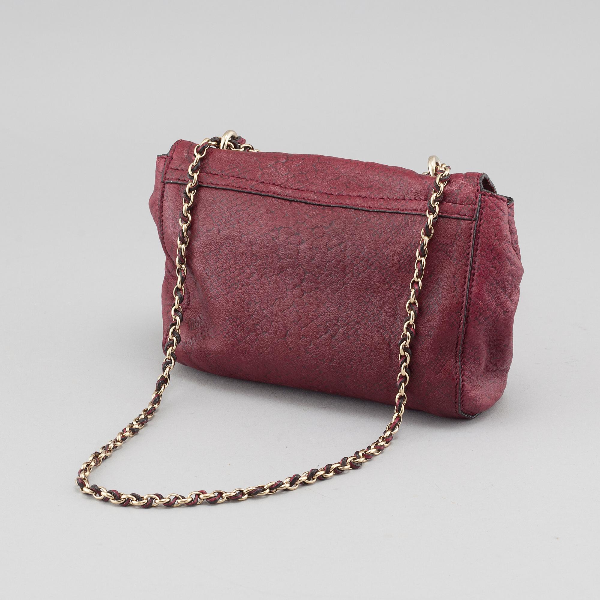 Bag "Lily Silky Snake" Mulberry.