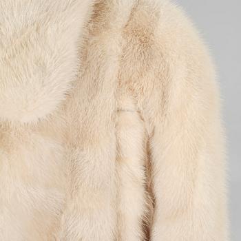 A mink fur coat.