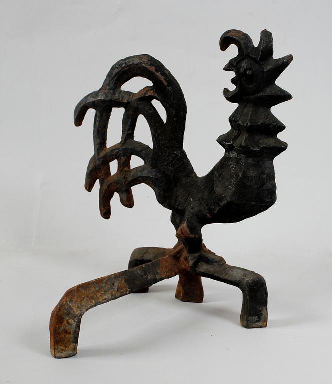 ELDHUND, gjutjärn, Olle Hermansson, Husqvarna.