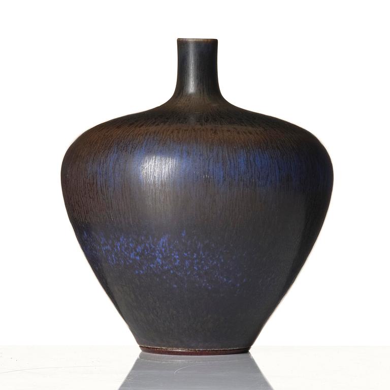 Berndt Friberg, a stoneware vase, Gustavsberg Studio, Sweden, 1962.