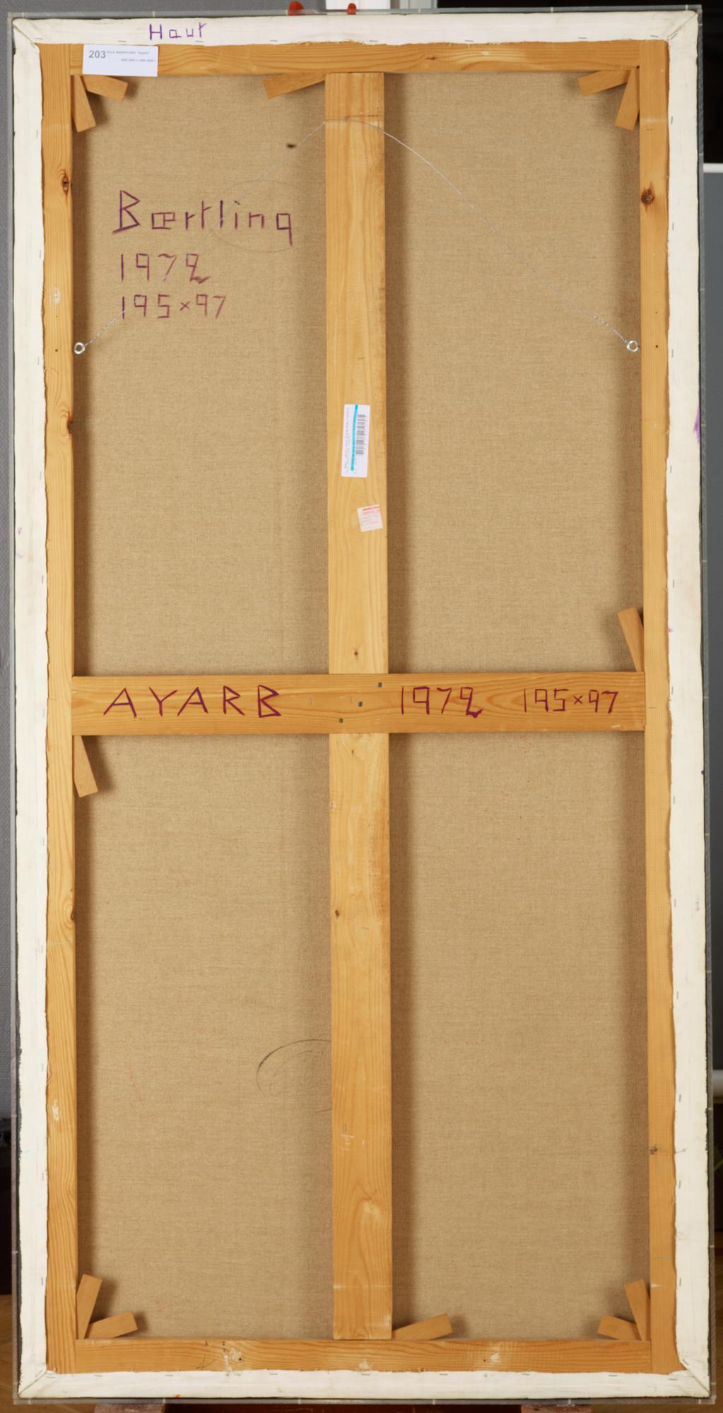 Olle Bærtling, "Ayarb".