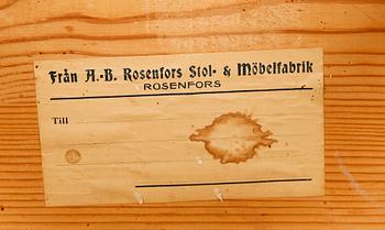 MATSALSMÖBEL, 5 delar, jugend, tidigt 1900-tal.