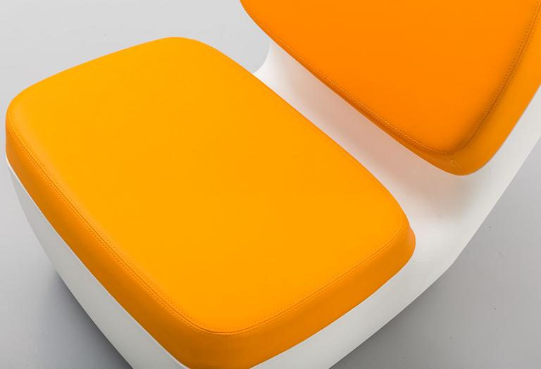 MARC NEWSON, fåtöljer, ett par, "Nimrod", Magis, Italien, 2000-tal.