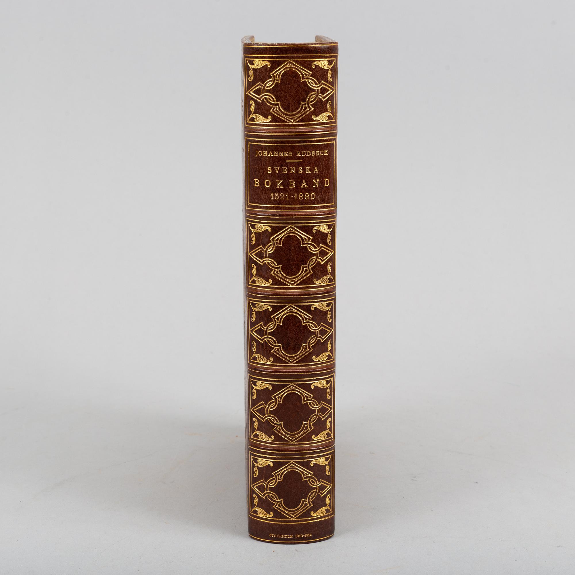 ”Swedish Bookbindings” 1521-1880 in a Luxury Binding.