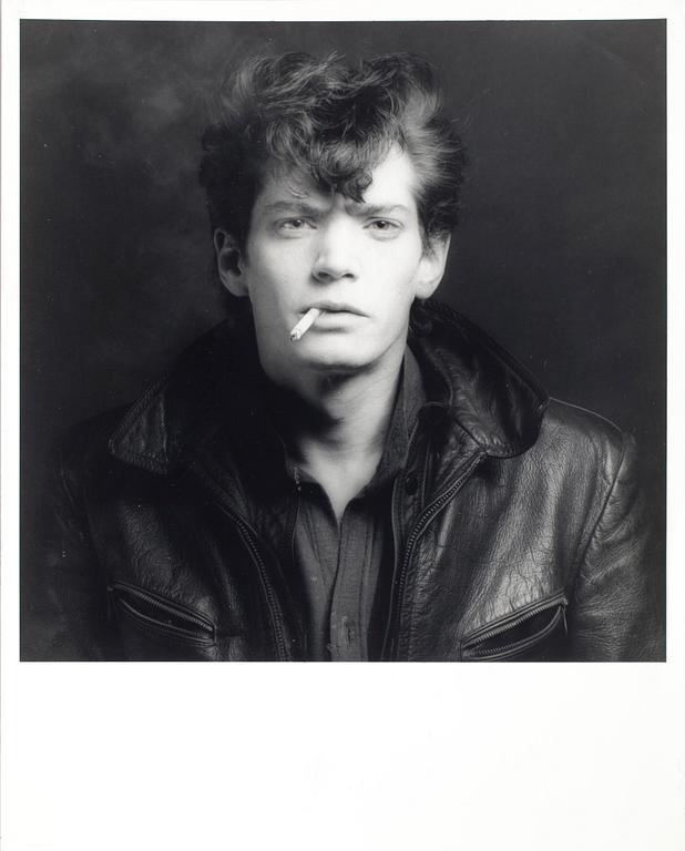 ROBERT MAPPLETHORPE, pressfotografi, "Self Portrait, 1980".
