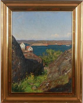 HERMAN LINDQVIST, olja på duk, sign o dat -07.